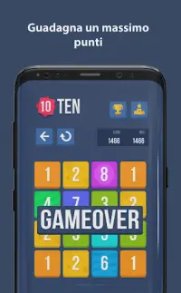 TEN 10 - Puzzle Game senza Wifi Screen Shot 2