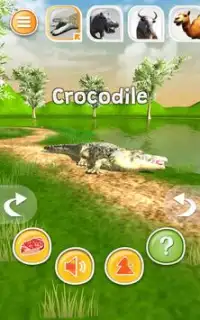животное Симулятор 3D - крокодил и т. Д. Screen Shot 9