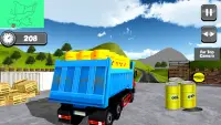 Futuro caminhão de carga simulador de movimentação Screen Shot 11