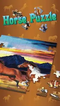 Horse Puzzle – Photo Jigsaw Screen Shot 0