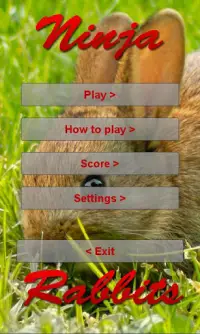 Ninja Rabbits Screen Shot 0