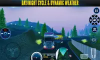 यूरो ट्रक ड्राइवर: ट्रक गेम्स Screen Shot 7