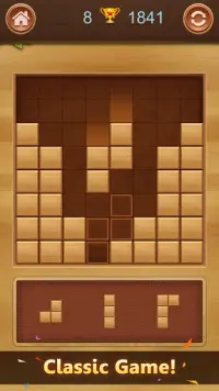 Wood Block Hexa Puzzle Screen Shot 0