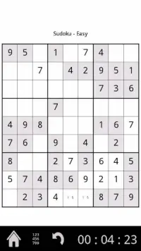 Trò chơi Sudoku Screen Shot 0