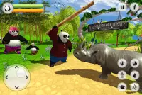 Keluarga Panda Liar: Kung Fu Jungle Screen Shot 3
