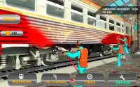Train Mechanic Simulator 2018: Workshop Garage 3D Screen Shot 1