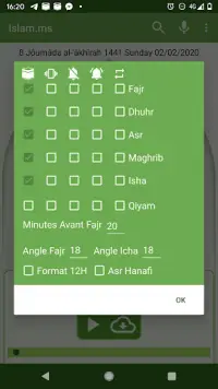 Islam.ms Prayer Times & Qiblah Screen Shot 3