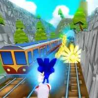 Subway Sonic Train Surf Screen Shot 0