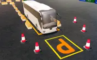 Simulateur de stationnement d'autobus lourd Screen Shot 1
