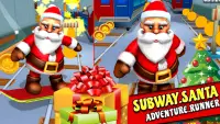 Subway Santa Adventure – Subway Runner Game 2019 Screen Shot 0