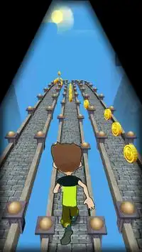 Ben Alien Speed Hero Run - Rush fight temple games Screen Shot 0