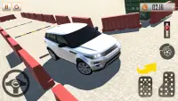 Real Prado car parking Prado driving games 3D Screen Shot 1