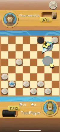 Dame - Checkers Brettspiel (kostenlos) Screen Shot 2