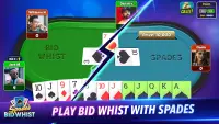Bid Whist Classic: Spades Game Screen Shot 1