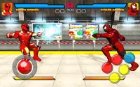 Ultimate Hero Spider Battle Verse Fight Iron Robot Screen Shot 0