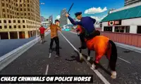 Russian Police Horse Robot Cop - Crime City Wars Screen Shot 1