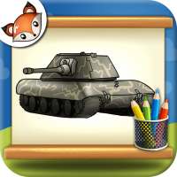Come disegnare Tanks Step by Step Drawing App