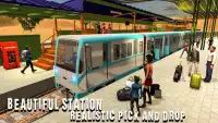 Ciudad de conducción de trenes 2018: Simulador de Screen Shot 8