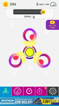 Hand Fidget Spinner Screen Shot 2