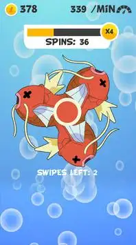 Fidget Spinner magicarpe Screen Shot 1