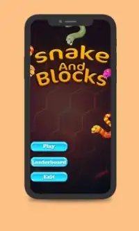 Snake and Blocks Screen Shot 2
