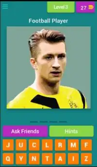 Guess The Football Player - The Football Quiz Game Screen Shot 3