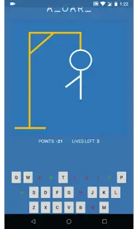 Simple Hangman Screen Shot 4