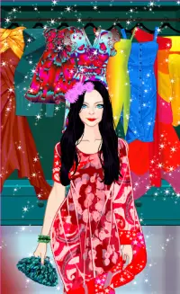 Jogos de moda de arco-íris - meninas vestir Screen Shot 1