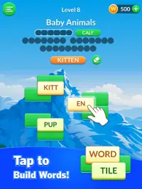 Word Tile Puzzle: Brain Training & Free Word Games Screen Shot 8