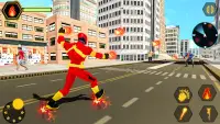 Fire Storm Super Hero: Flying Superhero War Games Screen Shot 3