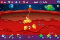 Gold Miner Space Планеты Screen Shot 1