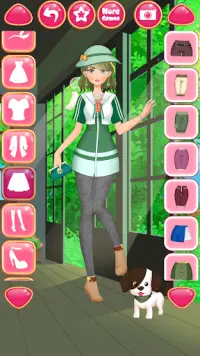Anime Cô gái Thời trang - Trang điểm & Mặc quần áo Screen Shot 13