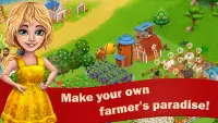 Sunny Farm: Abenteuer und Bauernhof Spiel Screen Shot 0