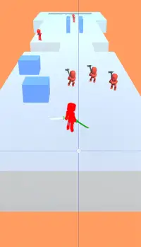Red Stickman : Fireball vs Animation Stickman Screen Shot 2