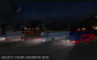 Coach Bus Night Parking 3D Screen Shot 6