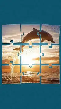Dolphins Jigsaw Puzzle Screen Shot 10