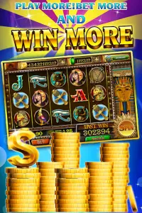 Slot - Pharaoh's Treasure - Free Vegas Casino Slot Screen Shot 0
