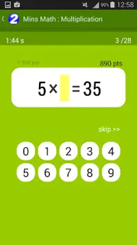 2 Mins Math for Kids! Screen Shot 4