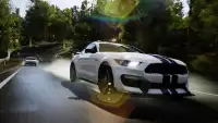यातायात में रेसिंग कार Screen Shot 3
