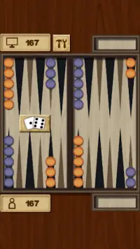 Backgammon Free - Board Games for Two Players Screen Shot 2