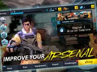 War Gears - Guerra e sobrevivência de atirador Screen Shot 13