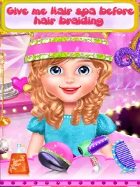 Fairy Thời trang Braided Hairstyles trò chơi cho Screen Shot 6