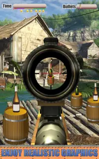 Flasche Schießen Spiel Screen Shot 1