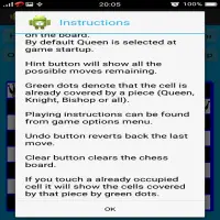 Chess Queen,Knight and Bishop Problem Screen Shot 8