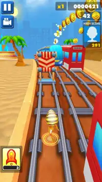 Subway Bus : Surf Rush Screen Shot 3