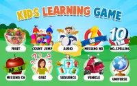 Jogos de Aprendizagem Infantis - Kids Educational Screen Shot 11