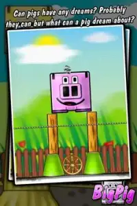 Big Pig - physics puzzle game Screen Shot 1