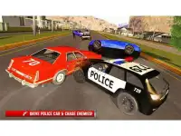 US Police Car Shooter: Crime City Gangster Chase Screen Shot 12