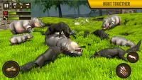 जंगली कुत्ता लड़ाई खेल Screen Shot 5