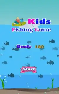 Kids Fishing Games Easy Free Screen Shot 1